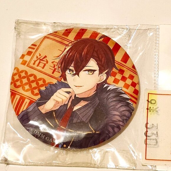 *4 for $20* Bungou to Alchemist - Dazai Osamu - Otome Anime Pin Button - Picture 1 of 2